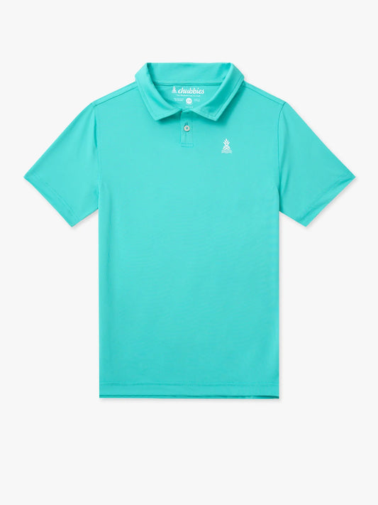 The Real Teal (Boys Performance Polo)