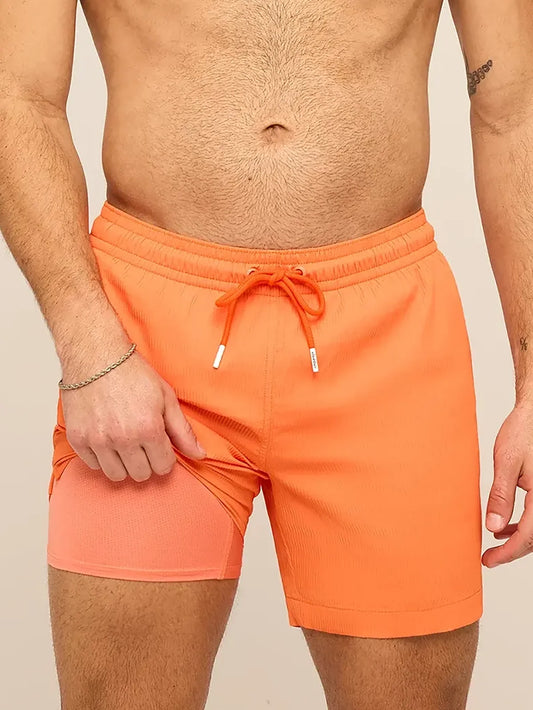 The Sweet Tea Spills 5.5" (Textured Lined Swim)