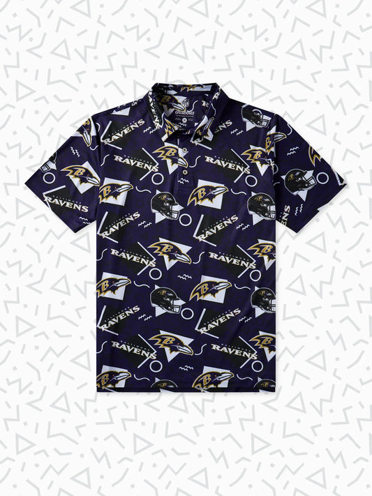 The Ravens Game Day Fit (Performance Polo)