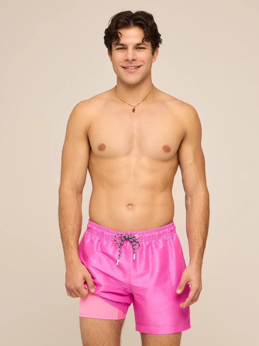 The Disco Plums 5.5" (Lined Metallic Swim)