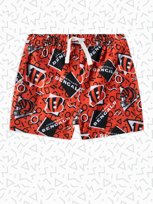 The Bengals Game Day Fit (Toddler Swim Trunk)
