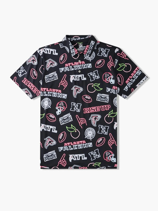 The Neon Falcons (NFL Performance Polo)