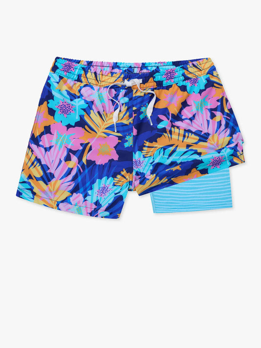 The Beyond The Palms (Boys Lined Swim Trunk)