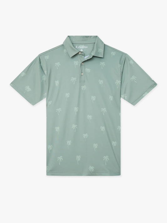 The Midnight Palm (Performance Polo)- Olive
