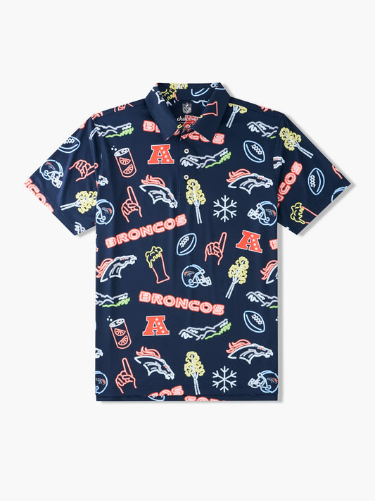 The Neon Broncos (NFL Performance Polo)