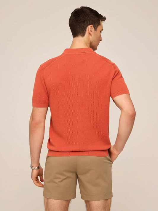 The Terracotta (Knit Polo)
