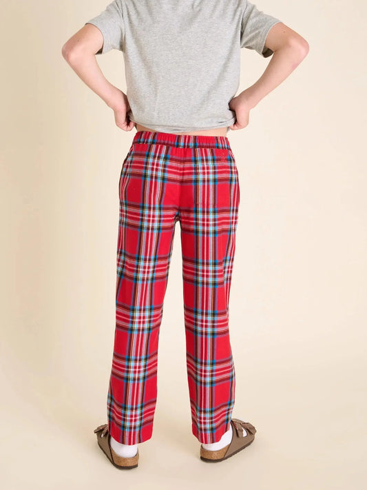 The Holly Jolly Stitchs (Boys Flannel PJ Pants)