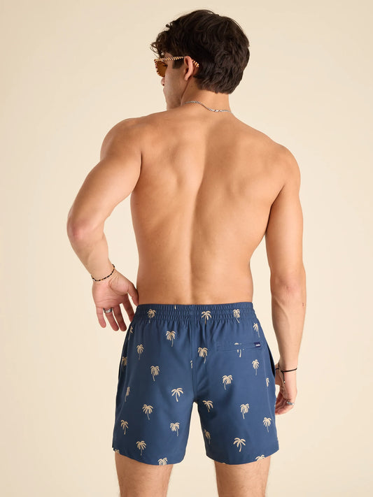 The Midnight Palms 5.5" (Classic Swim Trunk)