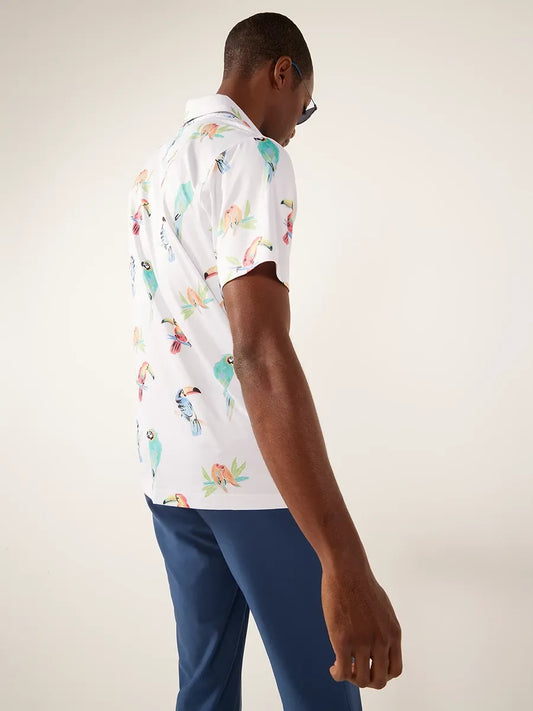 The Dude Where's Macaw (Performance Polo)