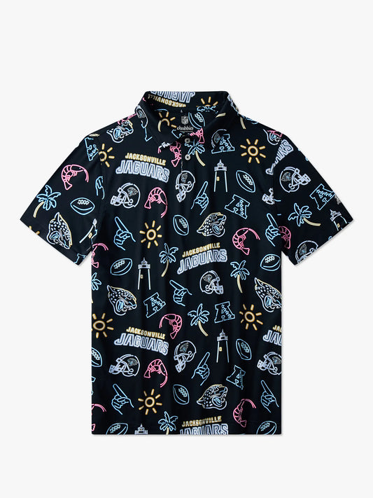 The Neon Jaguars (NFL Boys Performance Polo)