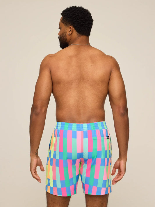 The Technicolor Stitches 7" (Classic Lined Swim Trunk)