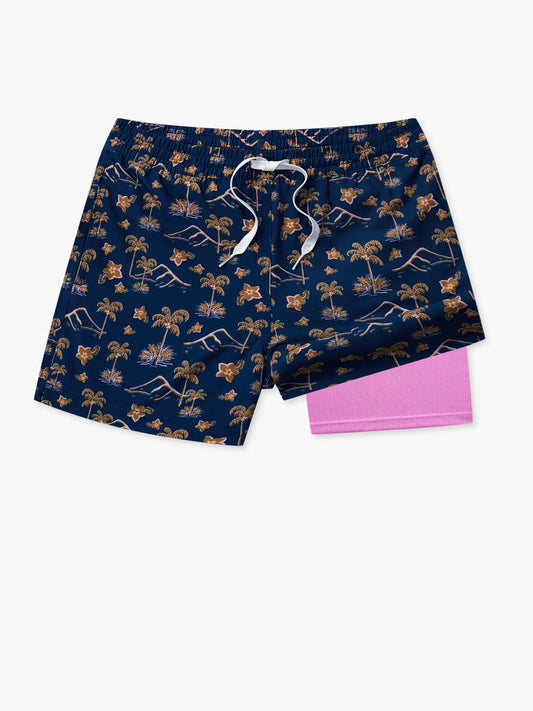 The Habitual Ritual Icons (Boys Lined Swim Trunk)
