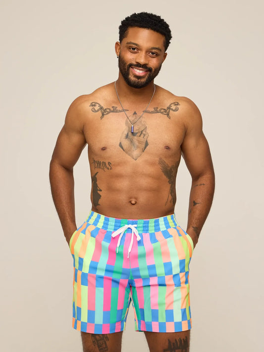 The Technicolor Stitches 7" (Classic Swim Trunk)