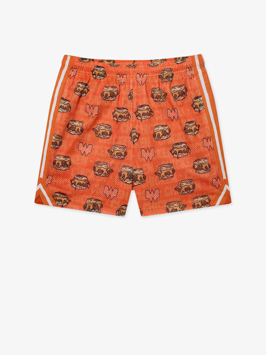 The Honey Butter Chicken Biscuit (Mesh Short) - Orange