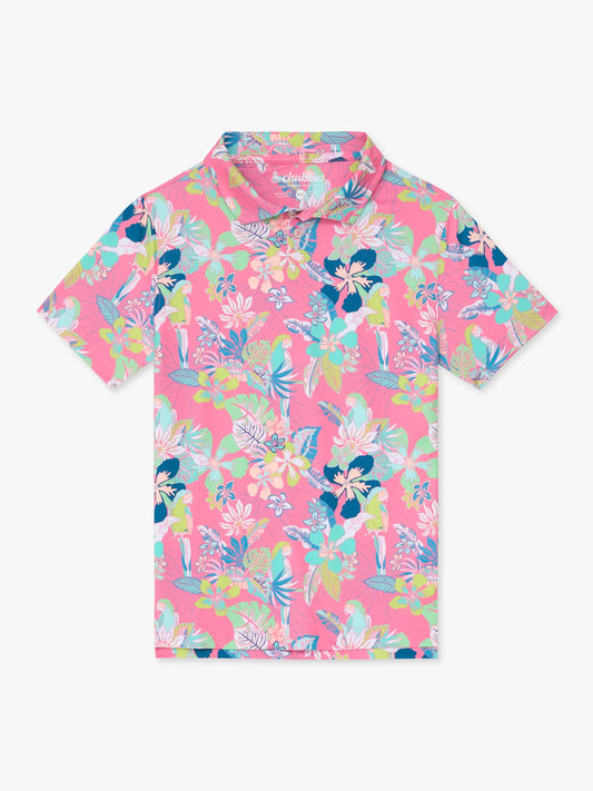 The Canopy (Boys Performance Polo)- Dusty