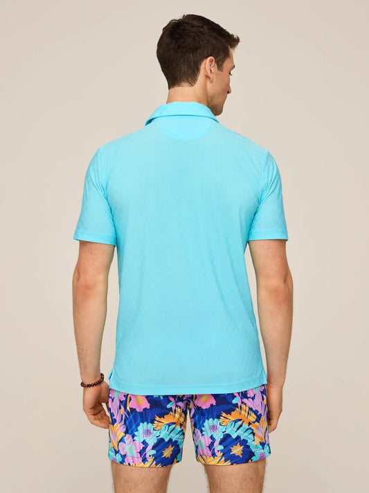 The Frozen Lake (Textured Performance Polo)