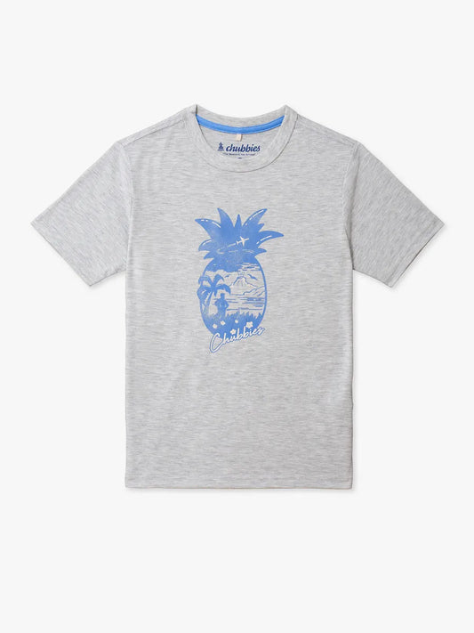 The Island Getaway (Boys Non Pocket T-Shirt)- Gray