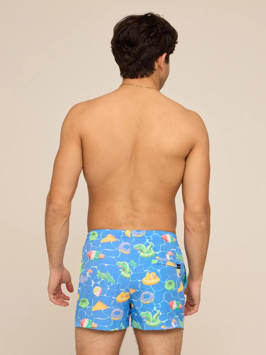 The Cannonball Crews 4" (Classic Lined Swim Trunk)