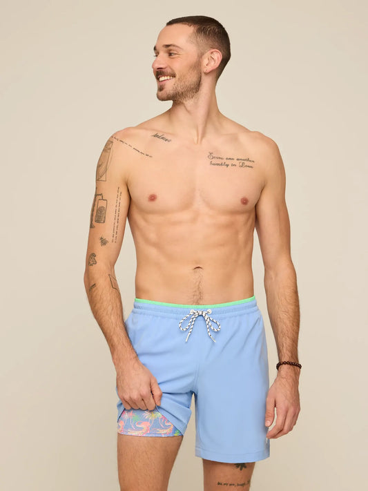 The Alpine Skies 7" (Classic Lined Swim Trunk w/ SP WB)