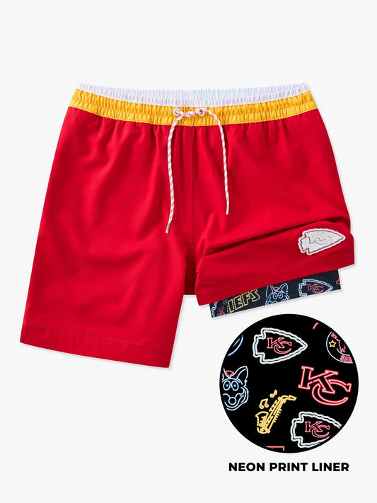The Chiefs 5.5" (NFL Classic Lined Swim Trunks)