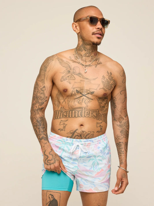 The Washed Ashores 4" (Classic Lined Swim Trunk)
