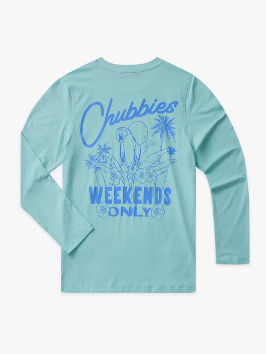 The Weekends Only (Boys Sun Crewneck)- Teal