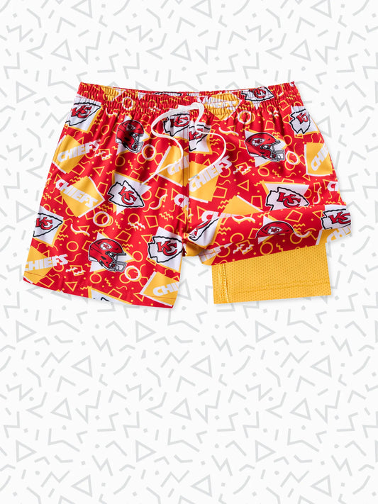 The Chiefs Game Day Fit  5.5"  (Classic Lined Swim)