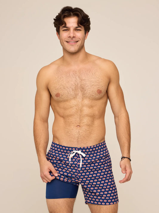 The Sunshine States 5.5" (Classic Lined Swim Trunk)