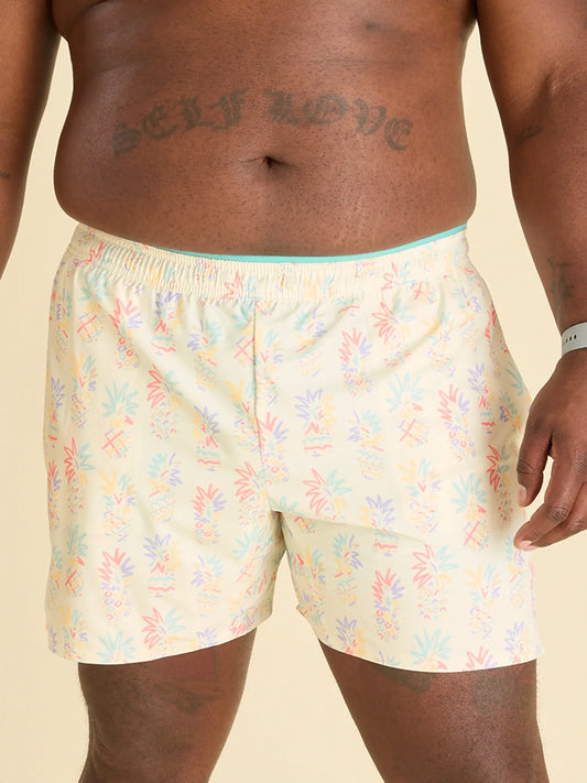 The Pastel Pineapples 5.5" (Ultimate Training Short with Hidden Liner)