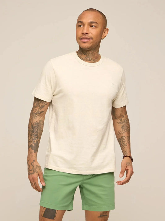 The 24/7, 365 (Essential Non Pocket T-Shirt)- Oatmilk Heather