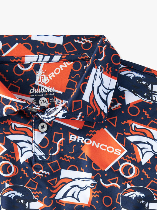 The Broncos Game Day Fit (Boys Performance Polo)
