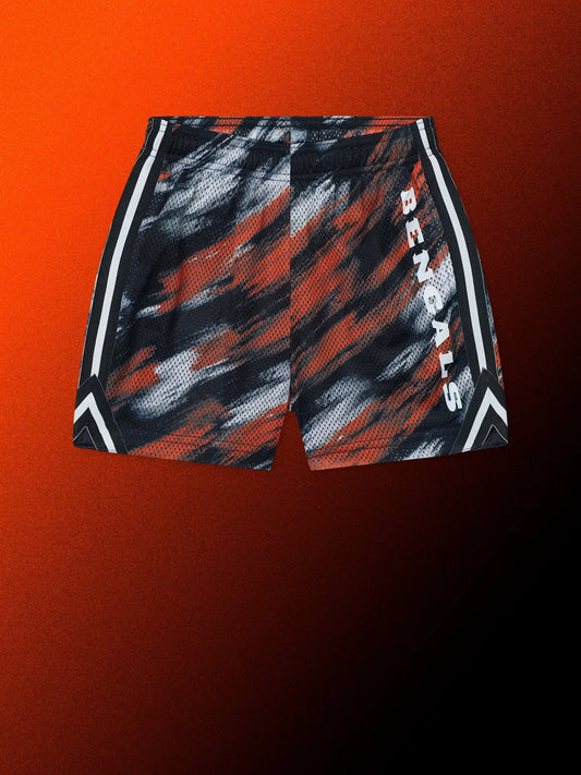 The Color Blitz Bengals (Boys Mesh Shorts)