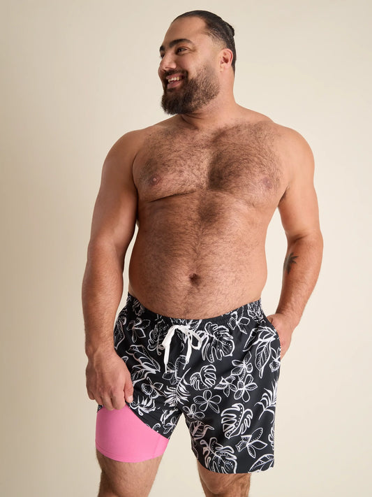 The Briefly in Paradise 5.5" (Classic Lined Swim Trunk)