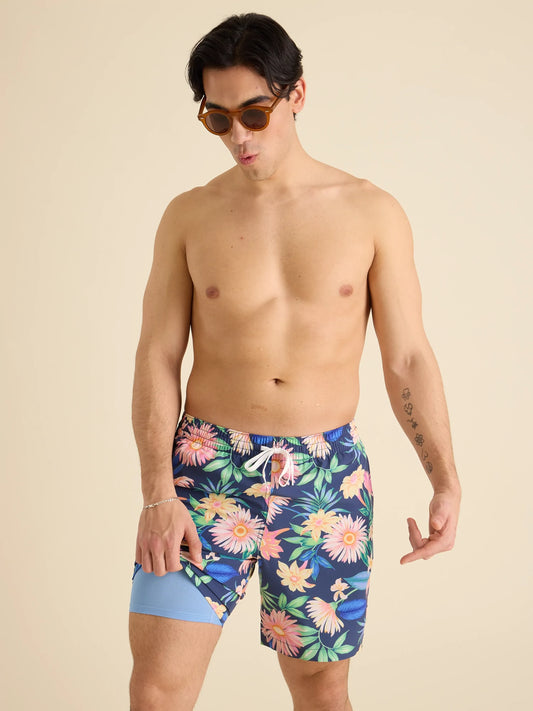 The Big Bloomers 7" (Classic Lined Swim Trunk)