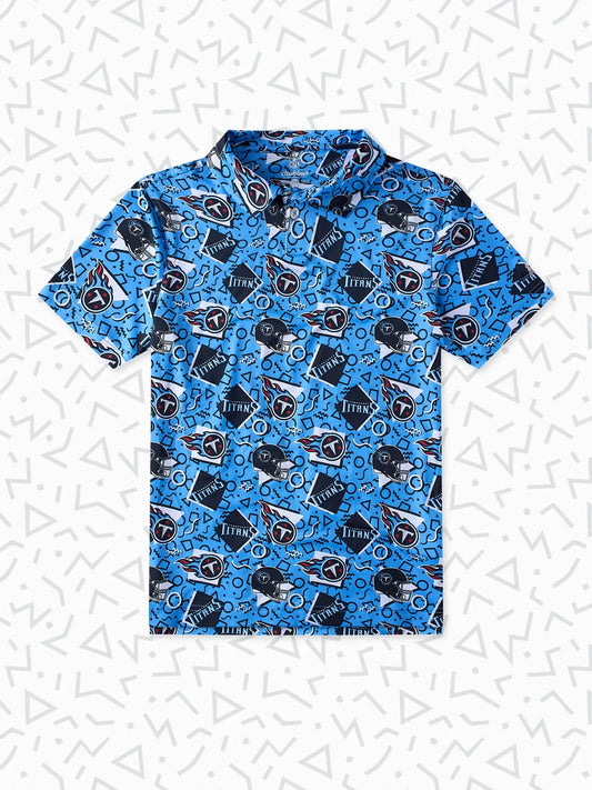 The Titans Game Day Fit (Boys Performance Polo)