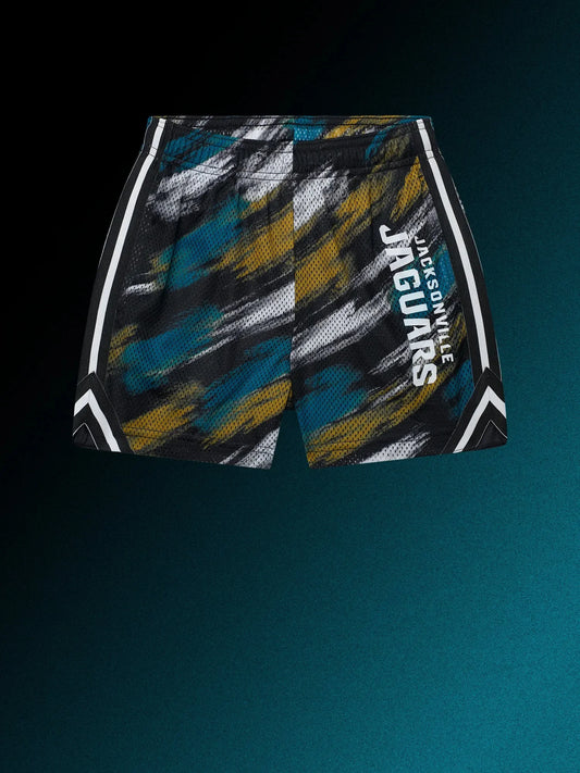 The Color Blitz Jaguars (Boys Mesh Shorts)
