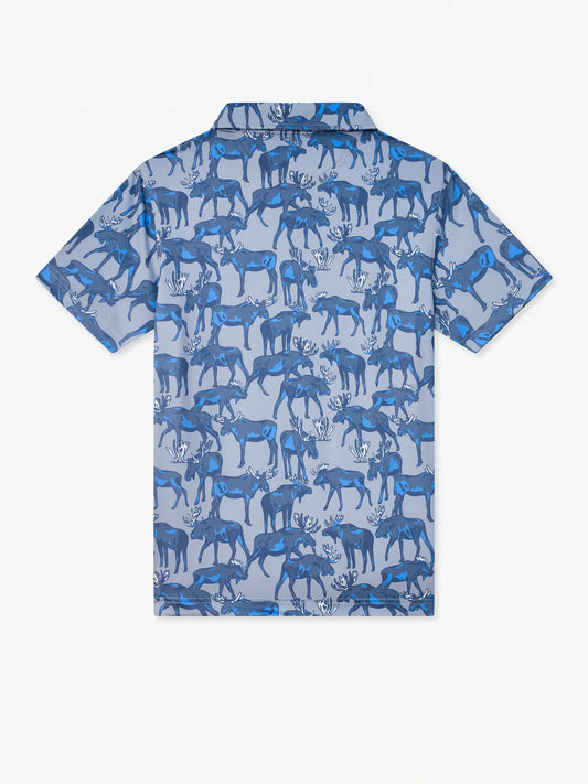 The Moose on the Loose (Boys Performance Polo)