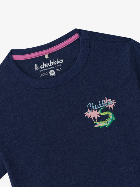 The Gatorglades (Boys Non Pocket T-Shirt)- Navy