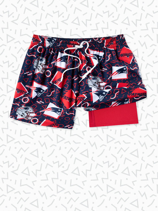 The Patriots Game Day Fit  5.5"  (Classic Lined Swim)