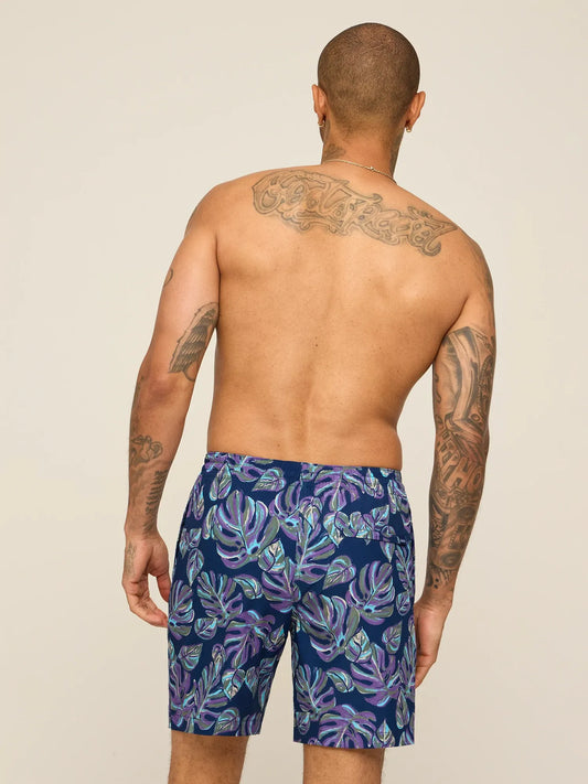 The Variegateds 7" (Classic Swim Trunk)- Purple