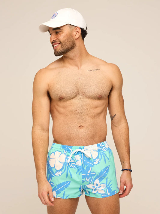 The Baja Breezies 2" (Classic Lined Swim Trunk) - Green