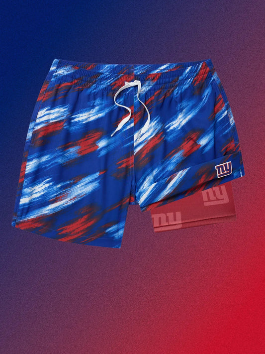 The Color Blitz Giants 5.5" (Classic Lined Swim Trunk)