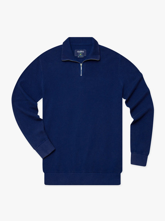 The Midnight Marine (Close-Knit Quarter Zip)