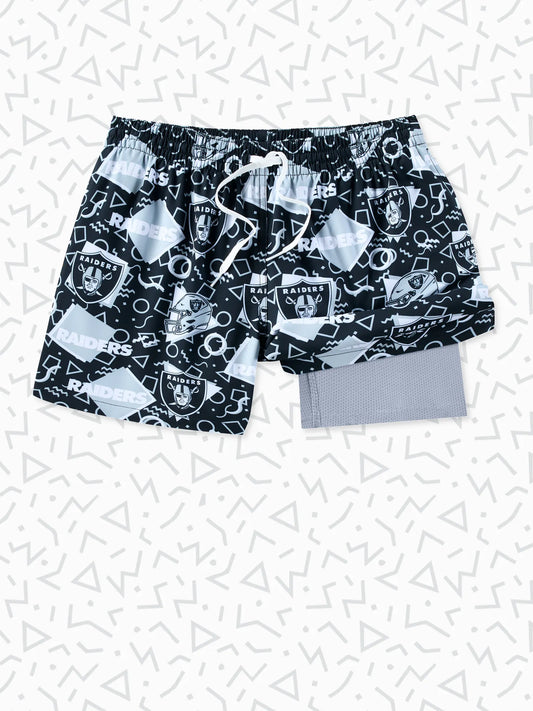 The Raiders Game Day Fit  5.5"  (Classic Lined Swim)