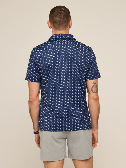 The Goodnight Palmetto Moon (Performance Polo)