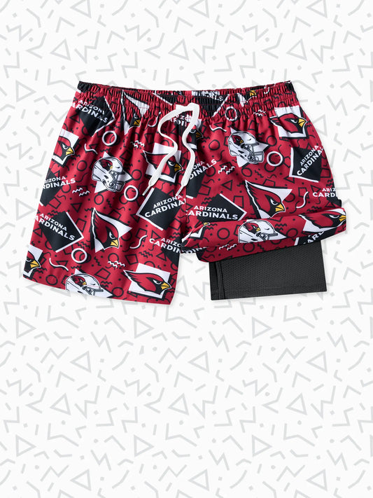 The Cardinals Game Day Fit  5.5" (Classic Lined Swim)