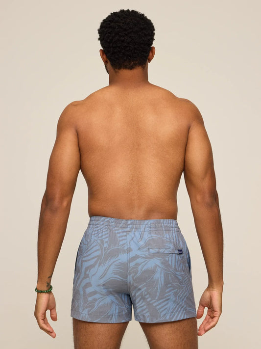 The Indigo Crazies 4" (Classic Lined Swim Trunk)