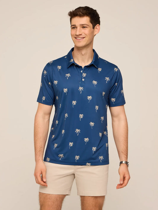 The Midnight Palms (Performance Polo)