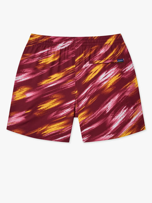 The Color Blitz Commanders 5.5" (Classic Lined Swim Trunk)