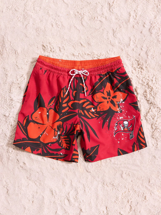 The Buccaneers Deep End Zones 5.5" (Classic Lined Swim Trunk)
